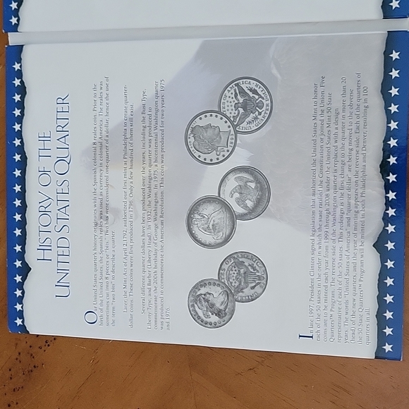 RARE 🇺🇸 US MINT  50 STATE QUARTER FOLDER 1999-2008 +2 NEW FREE LINCOLN FOLDERS - Picture 2 of 9